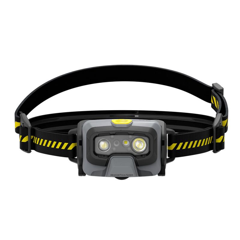 Ledlenser 502798 HF6R Work gelb LED Arbeitsstirnlampe Akku schwenkbarer Kopf