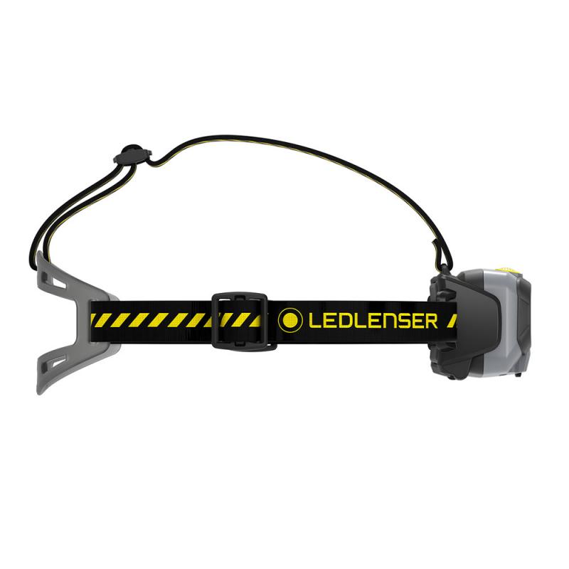 Ledlenser 502802 HF8R Work gelb LED Arbeitsstirnlampe Akku schwenkbarer Kopf