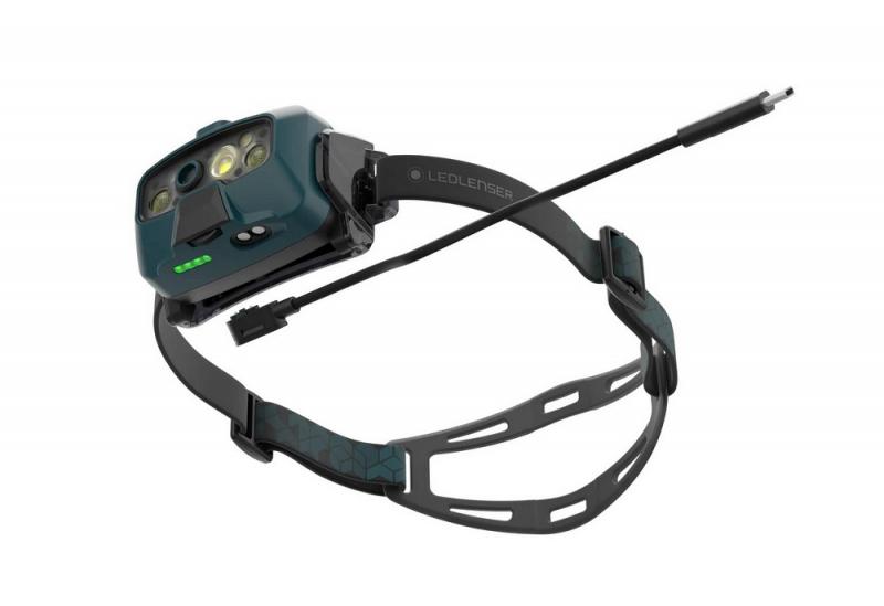 Ledlenser 503090 HF8R Core teal green LED Stirnlampe Akku dimmbar