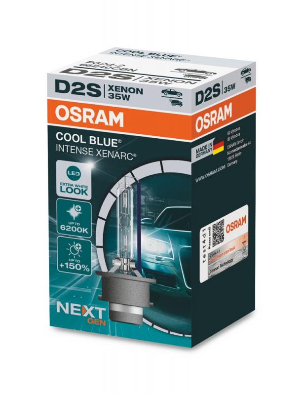 OSRAM P32d-2 XENARC COOL BLUE INTENSE (NEXT GEN) D2S extra weißes kontrastreiches Xenonlicht