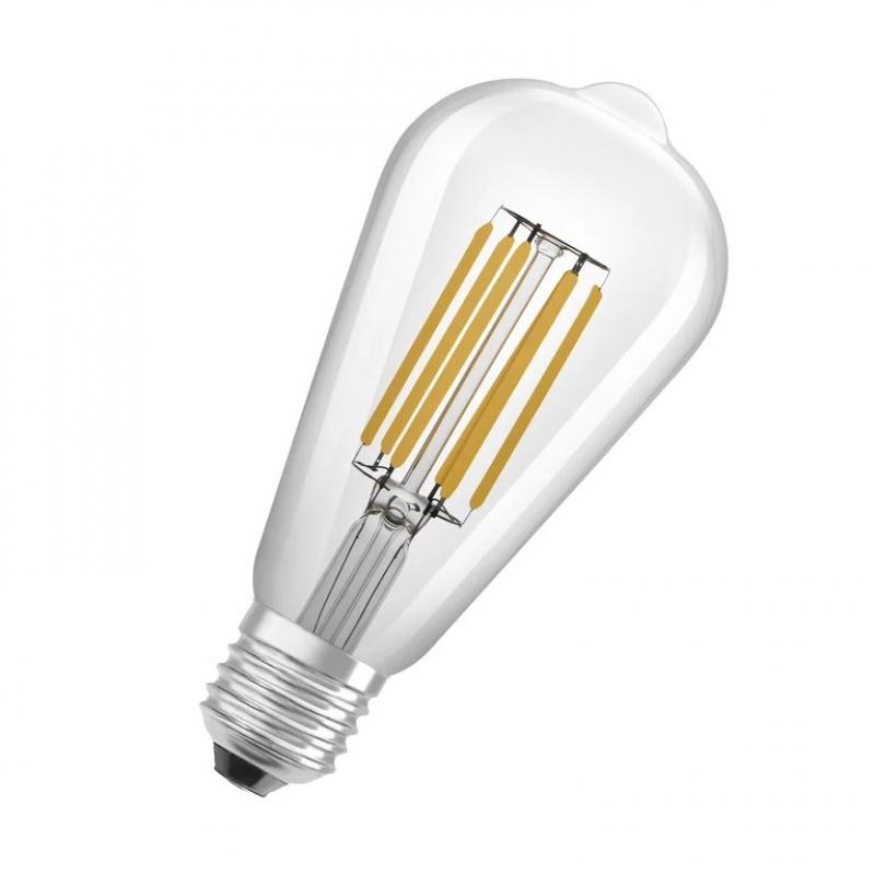 OSRAM E27 EDISON besonders effizientes LED Leuchtmittel leistungsstark 3,8W wie 60W 3000K warmweißes Licht