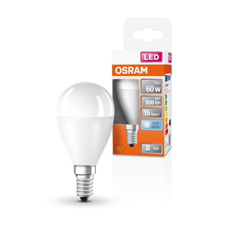 OSRAM E14 LED Lampe STAR matt in Miniballform 7W