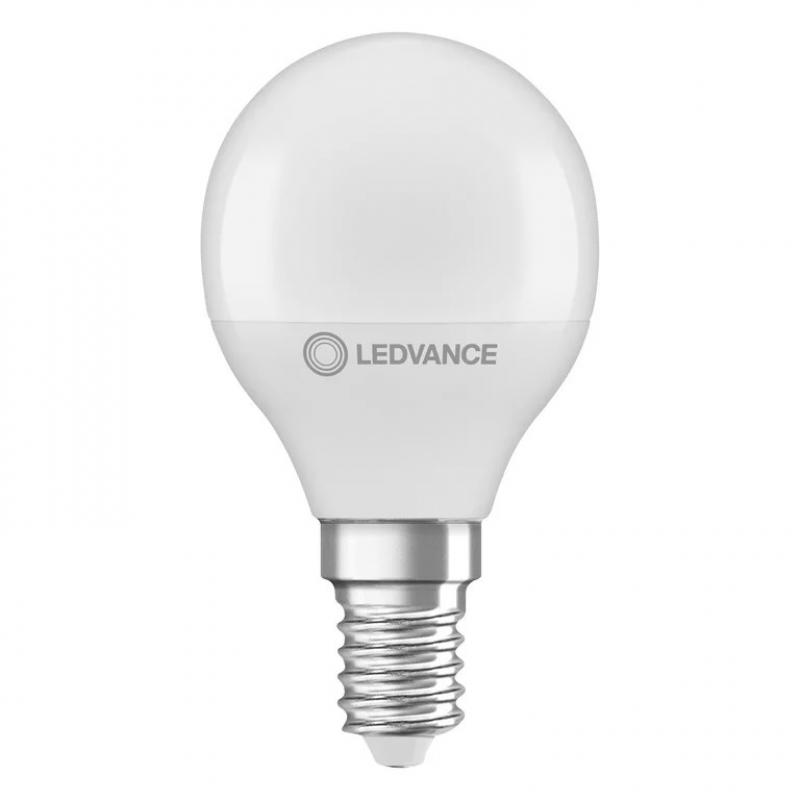 Ledvance E14 LED Tropfenlampe Classic matt 4,9W wie 40W 6500K Tageslichtweiß - Value Class