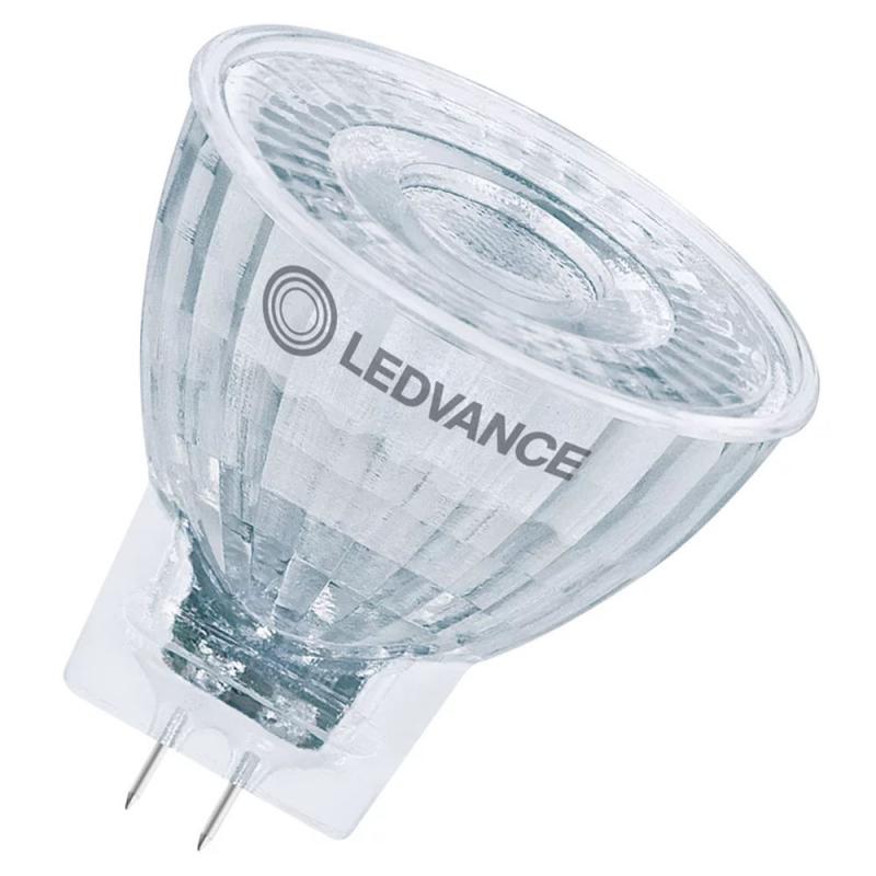 Ledvance GU4 MR11 36° 4.5W wie 35W warmweißer LED-Reflektor dimmbar 12V - hohe Farbwiedergabe 90Ra