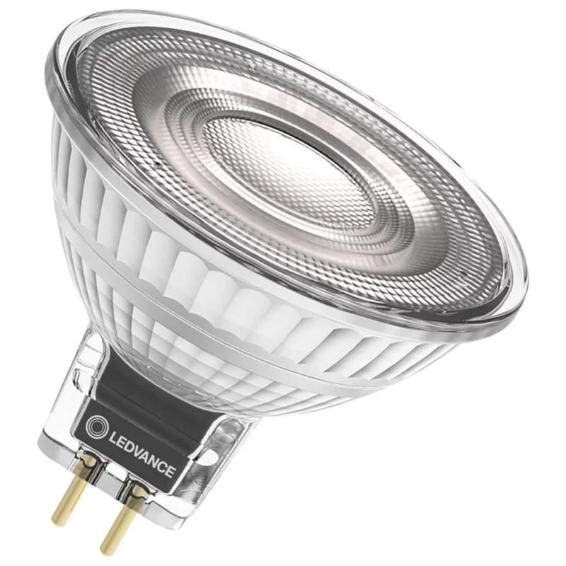 Ledvance GU5.3 LED Niedervolt Reflektor Lampe MR16 dimmbar 36° 5,3W wie 35W warmweiß 3000K hohe Farbwiedergabe 97Ra