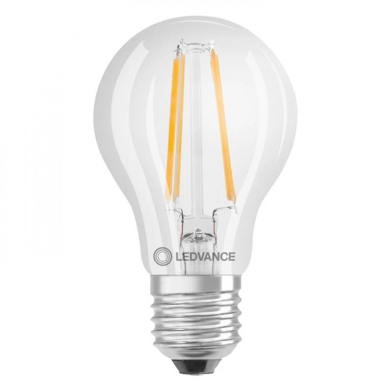 Ledvance E27 CLASSIC Filament LED Lampe klar 6,5W wie 60W 2700K warmweiß