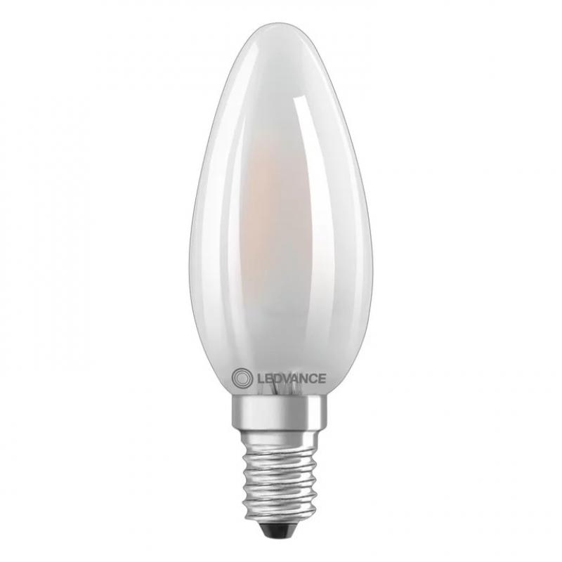 Ledvance E14 LED Kerzenlampe CLASSIC 2,5W wie 25W 2700 K warmweißes Licht