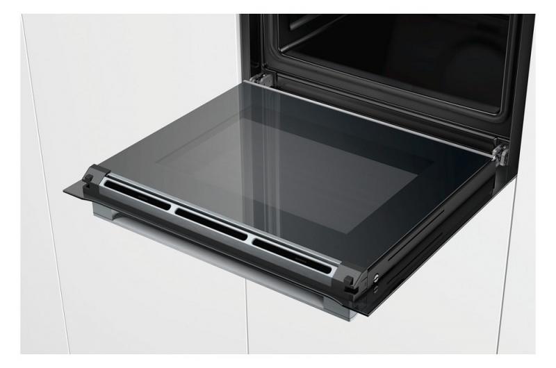 BOSCH HBG 675 BB 1 Einbaubackofen in Schwarz Serie 8 60x60cm