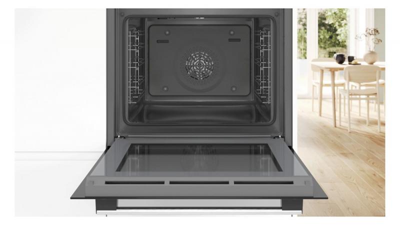 BOSCH Serie 2 Einbau-Backofen HBA133BR0 60 x 60 cm Edelstahl