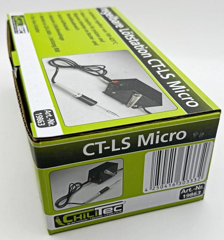 ChiliTec Präzisions-Lötstation "CT-LS Micro" 230V, 8W, regelbar von 100-425C°