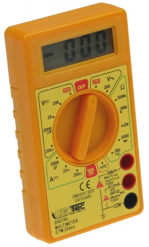 ChiliTec Digital-Multimeter "CTM-23 eco"