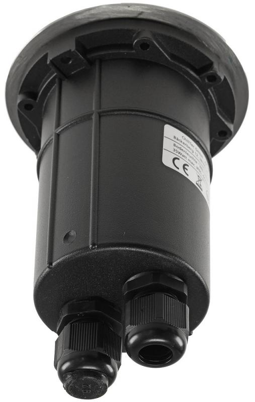 ChiliTec Bodenleuchte "BEL Uni R" ØxT 11x14cm, IP65, GU10 Fassung, rund
