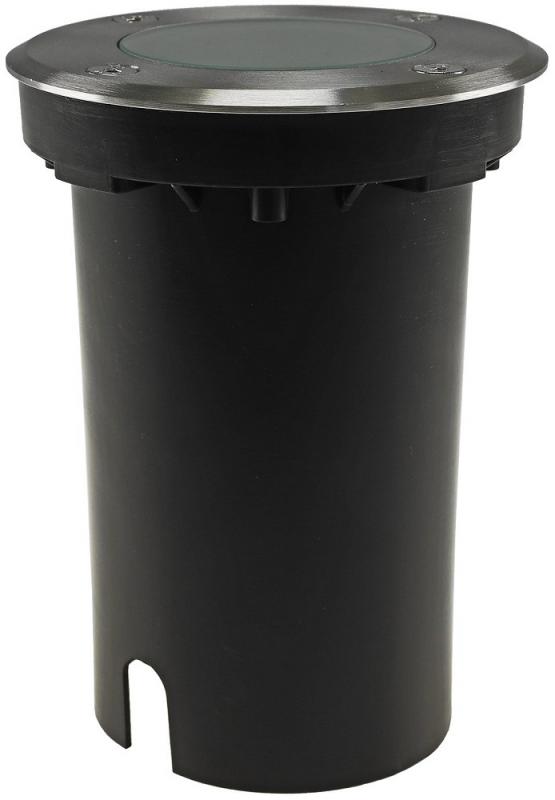ChiliTec Bodenleuchte "BEL Uni R" ØxT 11x14cm, IP65, GU10 Fassung, rund