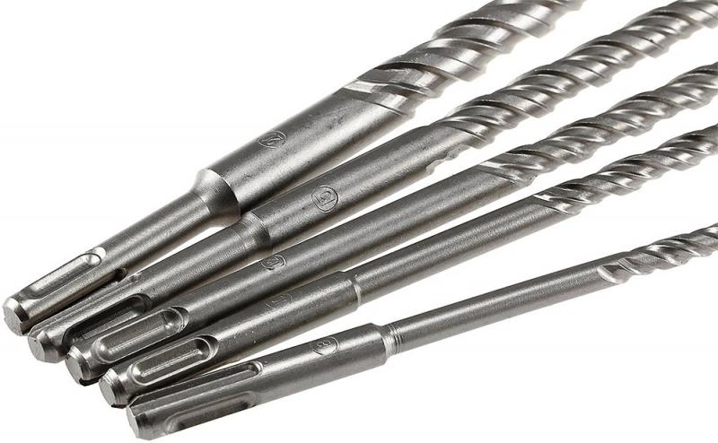 ChiliTec SDS-PLUS Schlagbohrerset, 60cm 8-10-12-16-20mm Ø