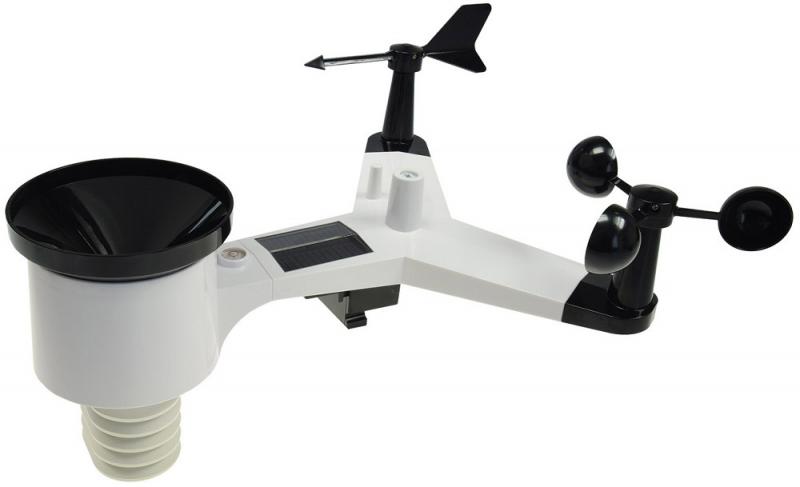 ChiliTec Digitale Funk-Wetterstation "CTW-902 Wi" Luftfeuchte, Wind & Regen, WiFi