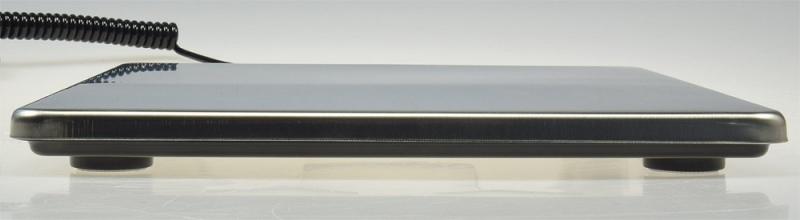 ChiliTec Paketwaage / Versandwaage "CT PW-120" 0,2-120kg, 27x27cm Edelstahl-Platte