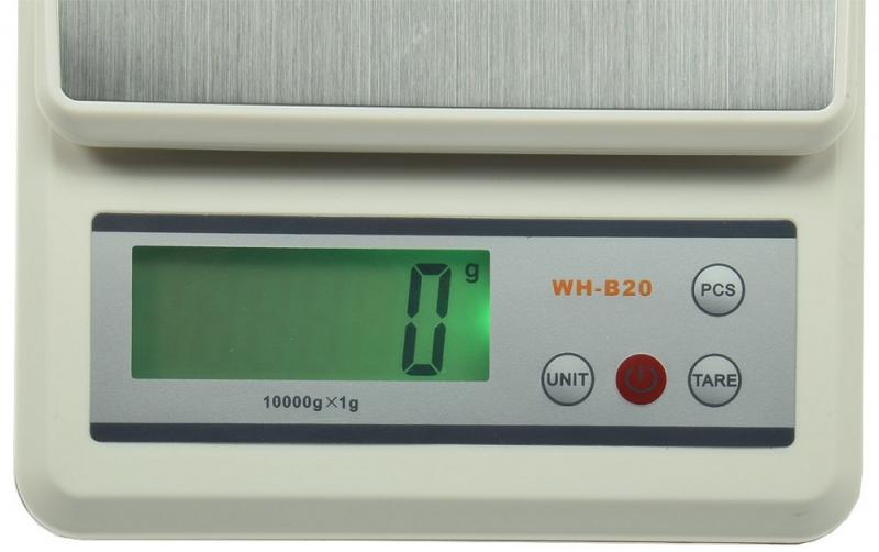 ChiliTec Präzisionswaage Zählfunktion "CT PW-10" 0-10kg, ±1g, 21x15x4,5cm