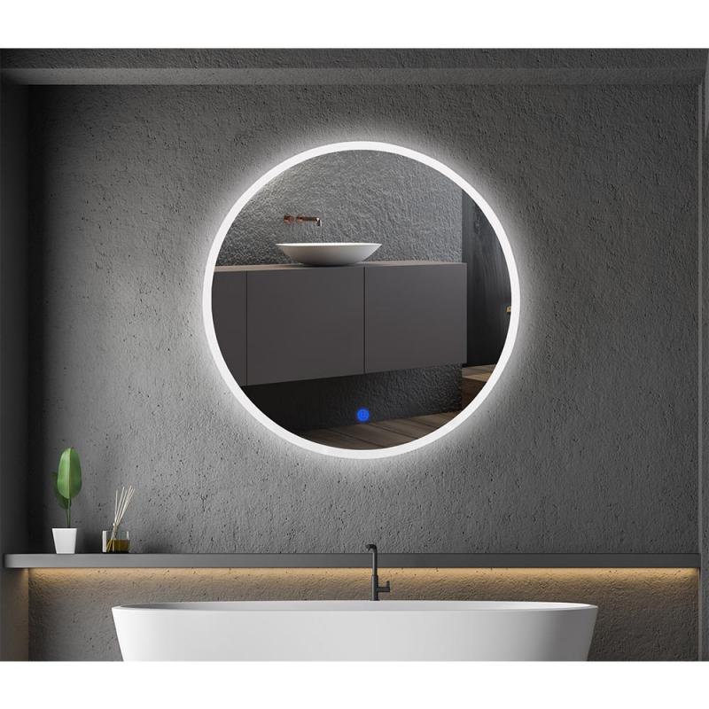 ChiliTec LED Spiegel "Espelho R50" Ø50cm 230V, 19W, 1400lm, 4000K, Touchschalter