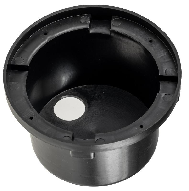 ChiliTec Bodenleuchte "BEL GX53 XXL " Rund ØxT 14x7cm, IP65, Extra breiter Rahmen