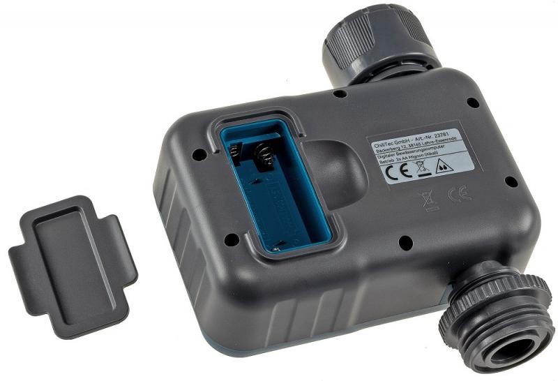 ChiliTec Digitaler Bewässerungscomputer "CT-WB7" mit Adapter 1" & 3/4", IP54