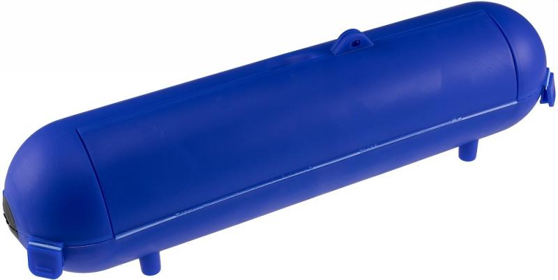 ChiliTec Kabelschutzbox für Aussen IP44 XL für CEE, LxØ 365x90mm, Blau