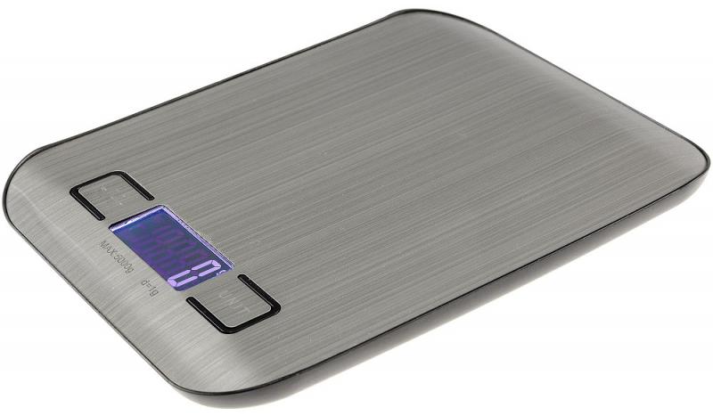 ChiliTec Digitale Küchenwaage "CT KW-5" 0-5kg, ±1g, 18x14x2cm