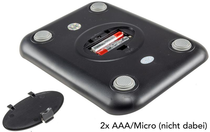 ChiliTec Digitale Küchenwaage "CT KW-5" 0-5kg, ±1g, 18x14x2cm