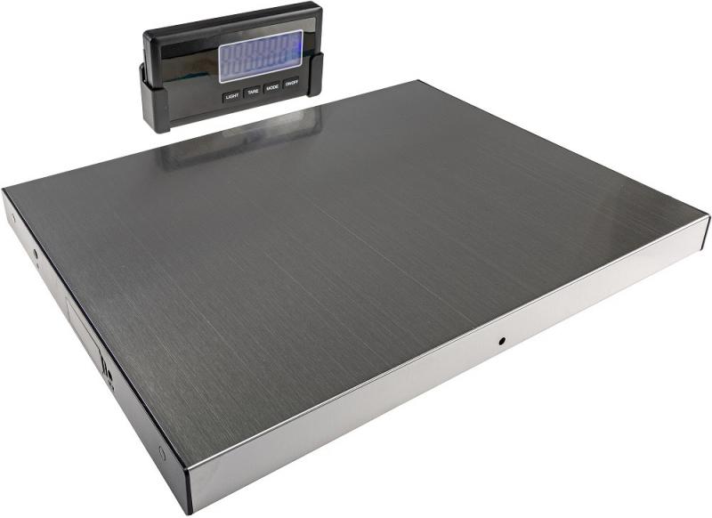 ChiliTec Paketwaage / Versandwaage "CT PW-100rf" 0,1-100kg, ±10g,38x30cm Edelstahl Platte