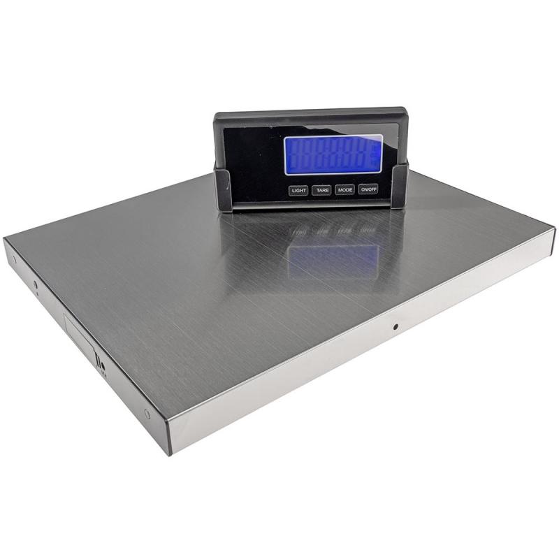 ChiliTec Paketwaage / Versandwaage "CT PW-100rf" 0,1-100kg, ±10g,38x30cm Edelstahl Platte