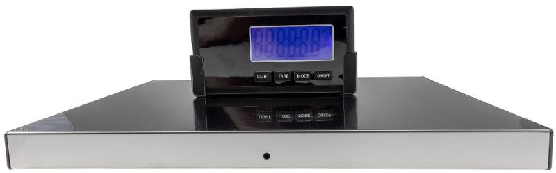ChiliTec Paketwaage / Versandwaage "CT PW-100rf" 0,1-100kg, ±10g,38x30cm Edelstahl Platte