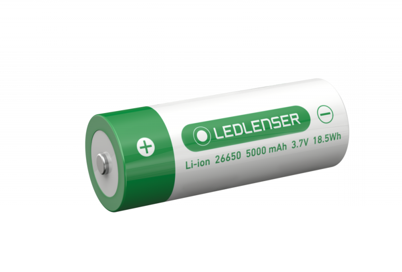 Ledlenser 501002 Akku Li-Ion 26650 5000mAh für MT14