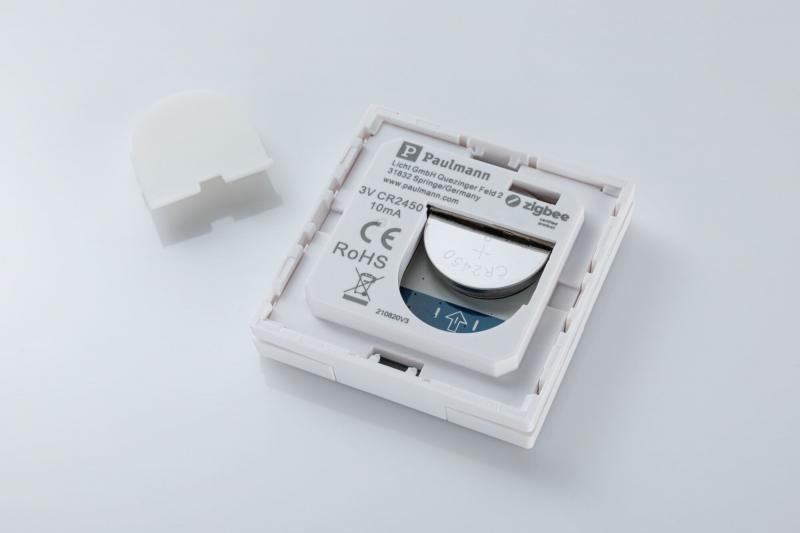 Paulmann 50137 Wandschalter Smart Home Zigbee On/Off/Dimm Outdoor Schwarz
