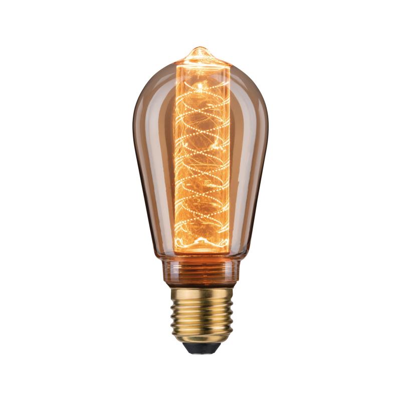 Paulmann 5068 Bundle 2xLED Lampen Innenkolben mit Spirale E27 gold 1800K extra warmweißes Licht