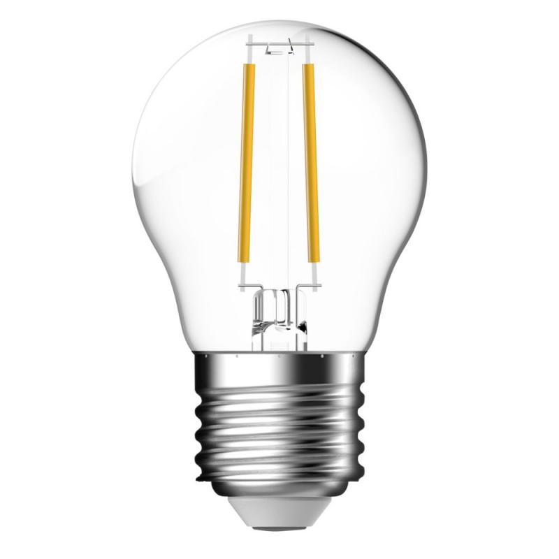 Nordlux E27 LED-Leuchtmittel klar Filament Tropfen 470lm 4,8W wie 40W warmweiß dimmbar