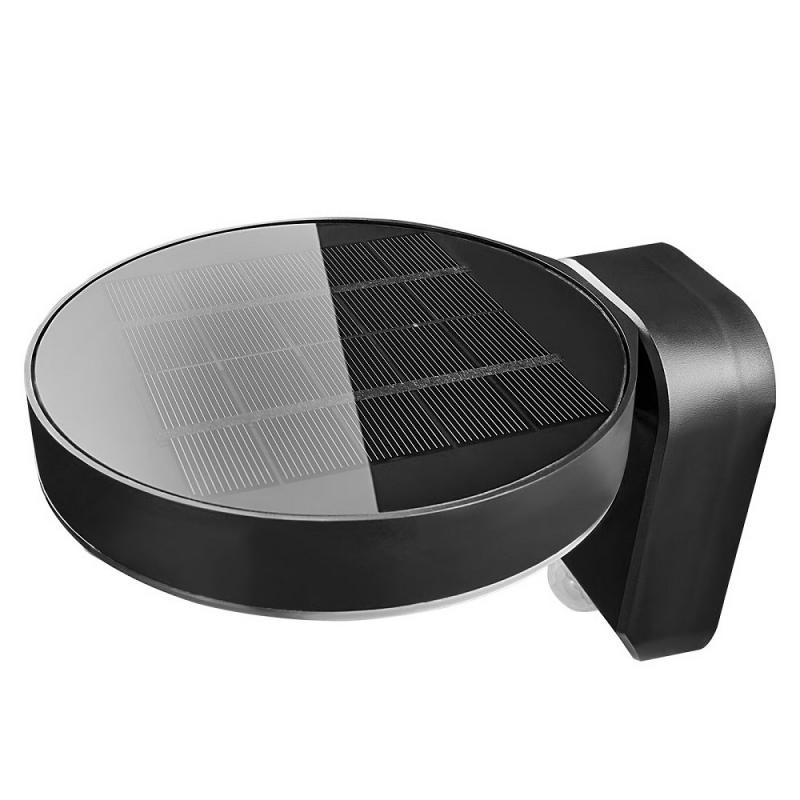 Nordlux Rica Round Solar Wandleuchte Schwarz