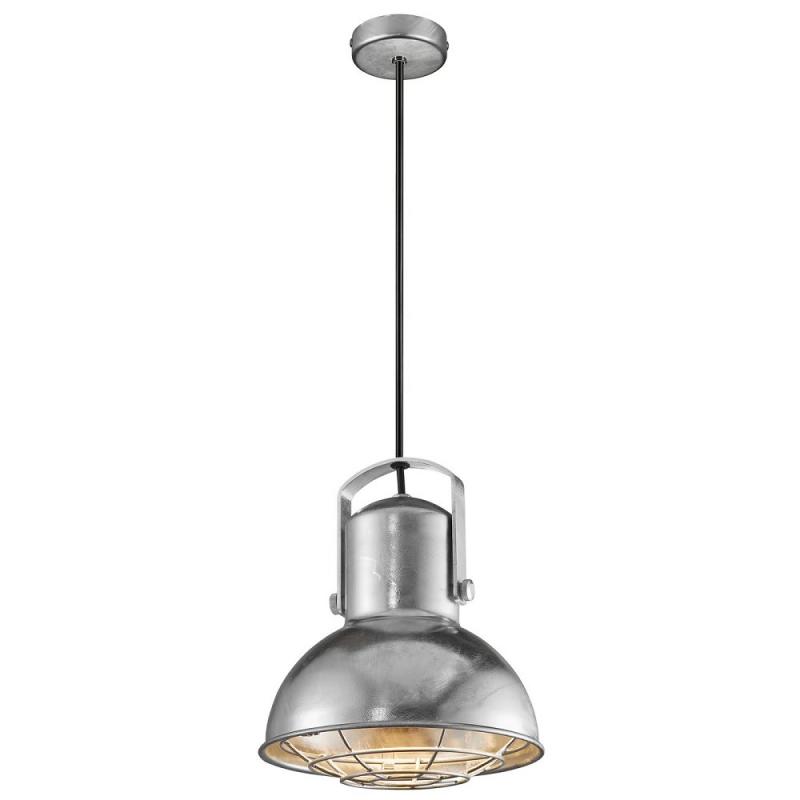 Nordlux Porter 21 moderne Pendelleuchte Pendant Galvanized E27 industrielles Design