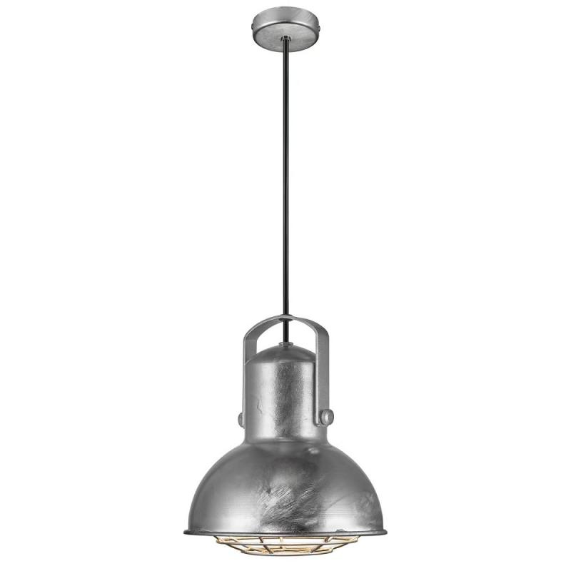 Nordlux Porter 21 moderne Pendelleuchte Pendant Galvanized E27 industrielles Design