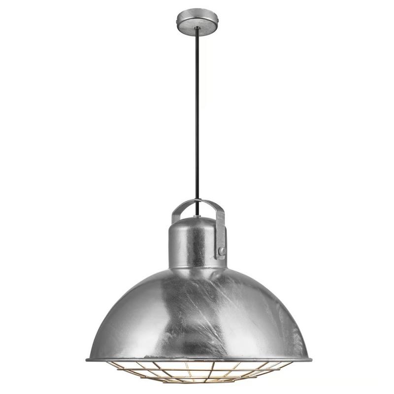 Nordlux Porter 40 moderne Pendelleuchte Pendant Galvanzied E27 industrielles Design