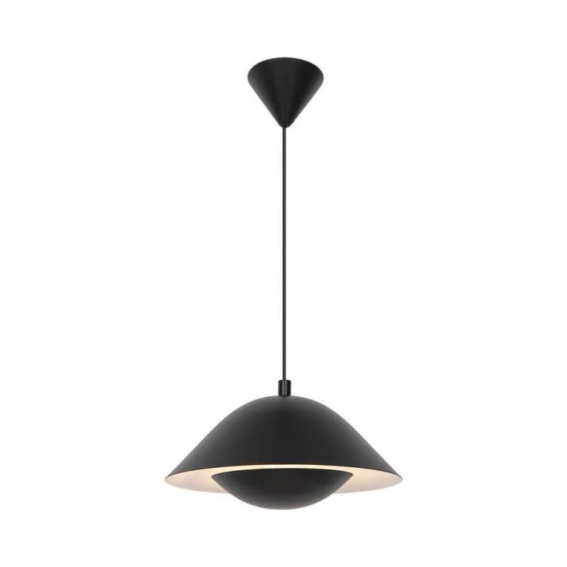 Nordlux Freya 35 moderne Pedelleuchte Pendant Schwarz E27 nordisches Design