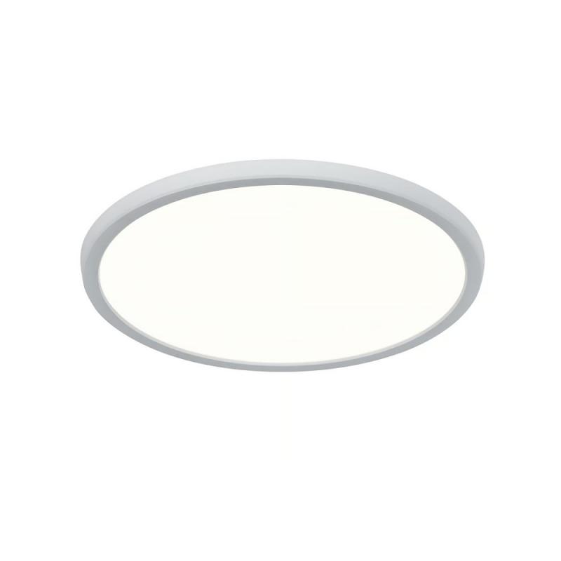 Ultraflache runde Badezimmer Deckenleuchte 29cm dimmbar mit umsaltbarer Farbtemperatur weiß IP54