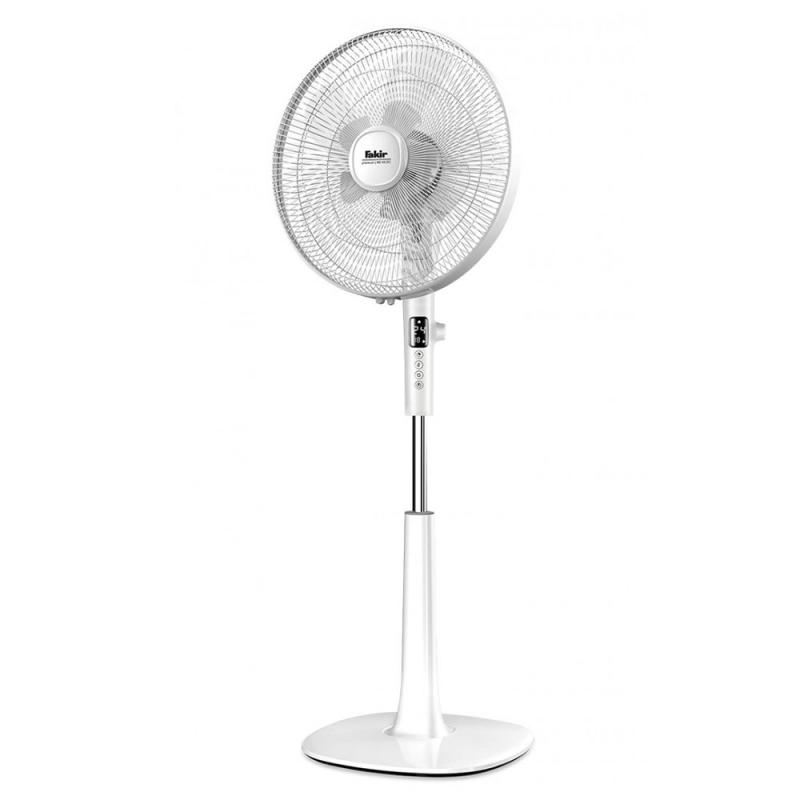 Fakir Standventilator Premium VC 60 DC in Weiß 24-Stufen, Timer, höhenverstellbar, Fernbedienung, Oszillierend