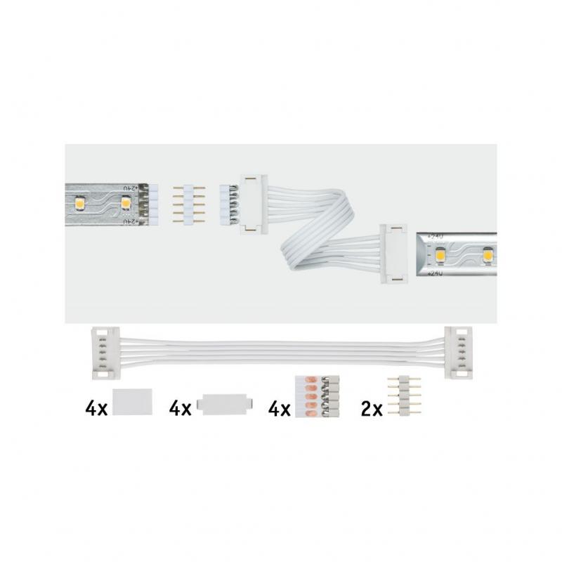 Paulmann 70919 Function MaxLED Universal Connector 2er Pack Weiß