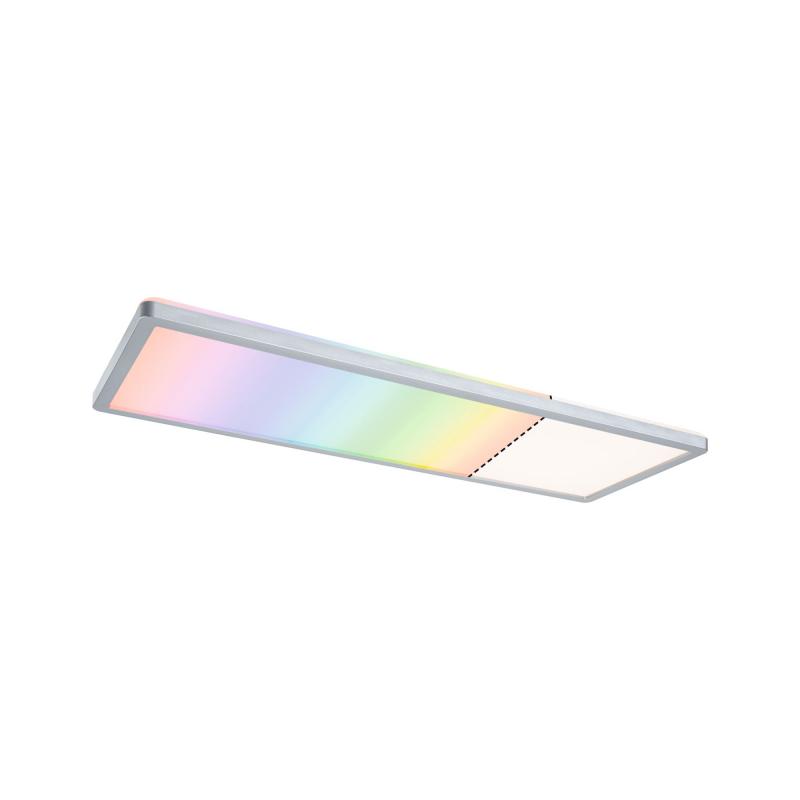 Paulmann 71020 LED Panel Atria Shine Backlight eckig 580x200mm modern Regenbogen Chrom matt dimmbar