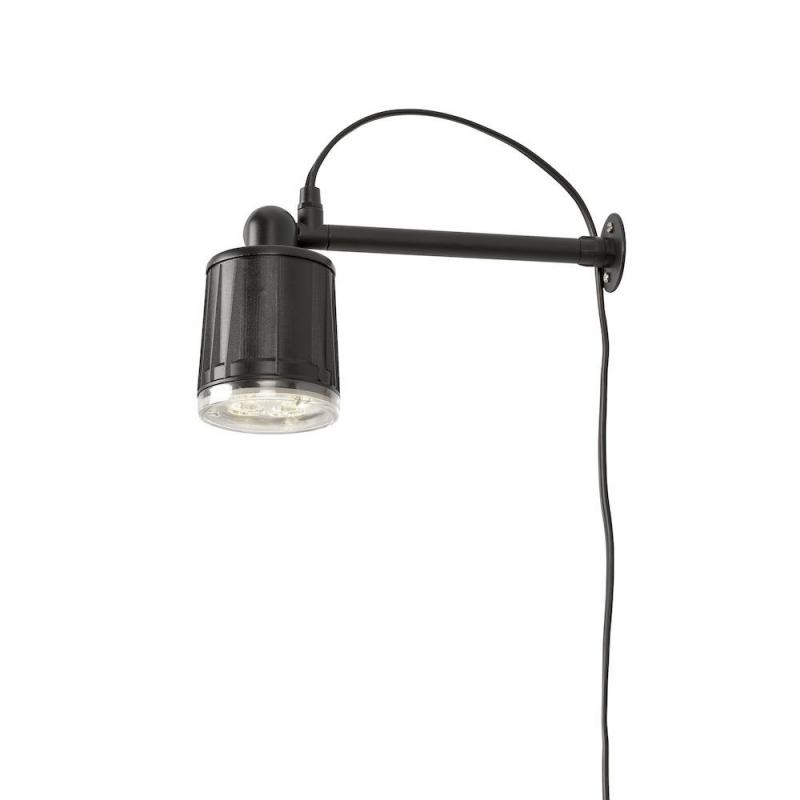 Konstsmide 7447-000 Amalfi LED Erdspießleuchte schwarz lackiertes Aluminium, Kunststoff