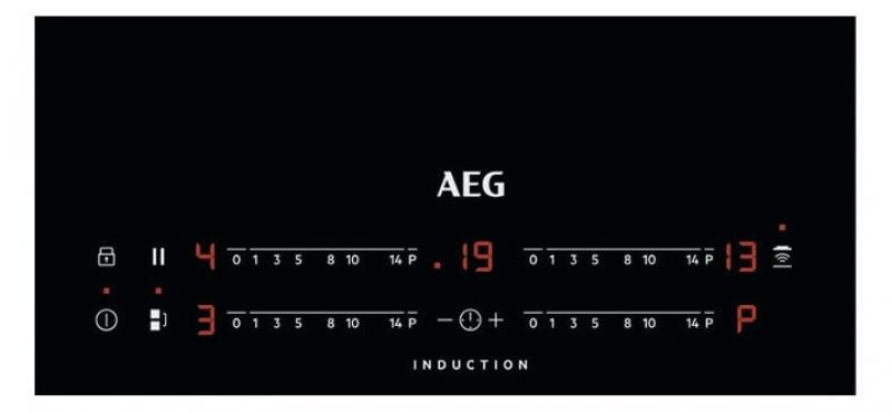 AEG Carat HRB64470FB Glaskeramik-Kochfeld 60cm Autark mit Facettenschliff & Sliderbedienung