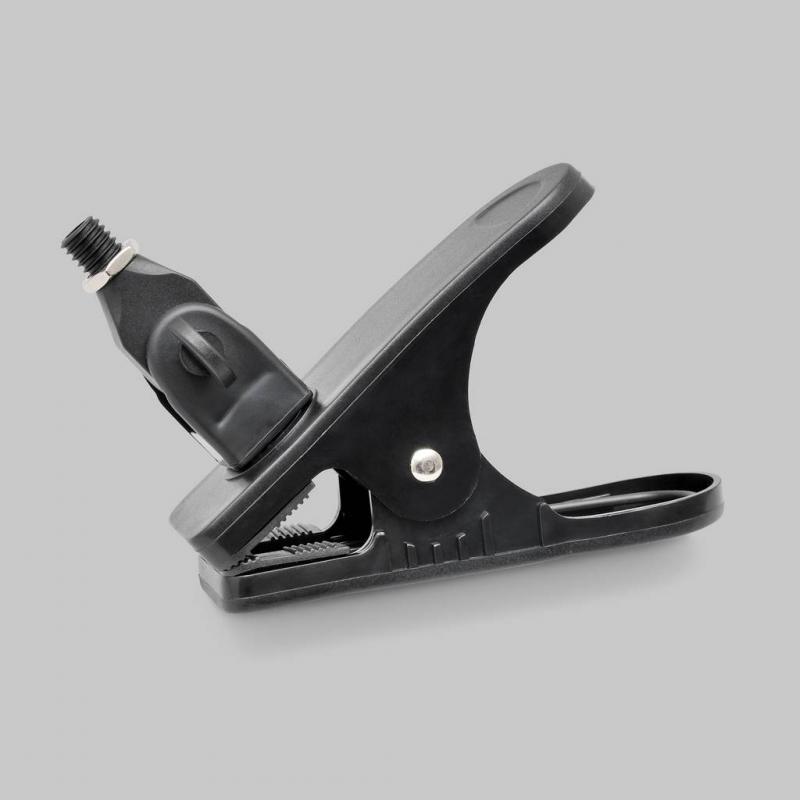 Konstsmide 7644-000 Amalfi Clip schwarz lackiertes Aluminium, Kunststoff
