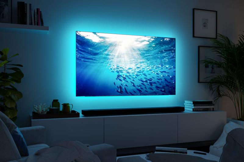 Paulmann 78875 MaxLED 250 LED Strip TV Comfort Basisset 3,6m 20,5W gemütlich Regenbogen/ Weiß+