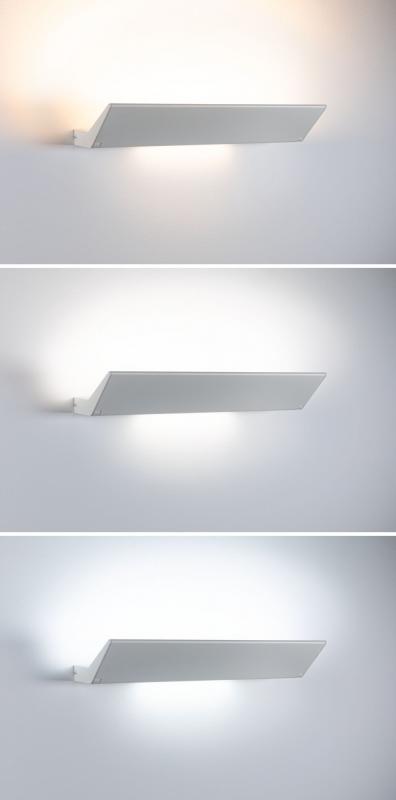 Paulmann 79508 LED Wandleuchte Smart Home Zigbee Ranva Tunable White 13W dimmbar Weiß matt