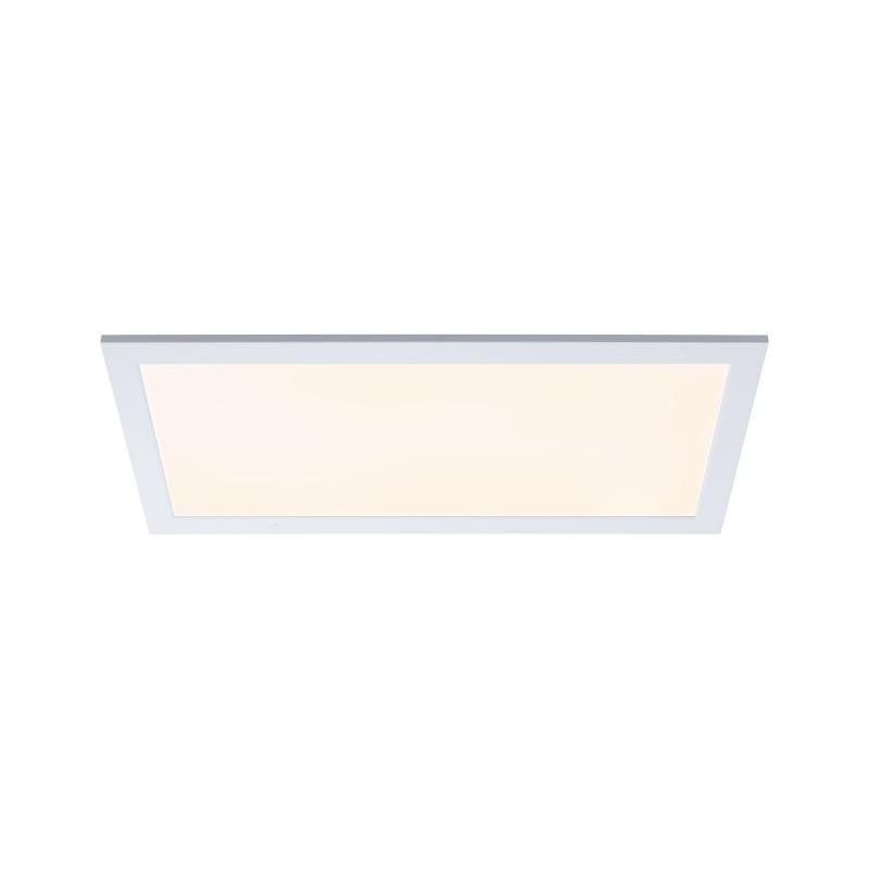 Flaches ZigBee LED Decken Panel Amaris RGBW 595x295mm in Weiß matt Paulmann 79808