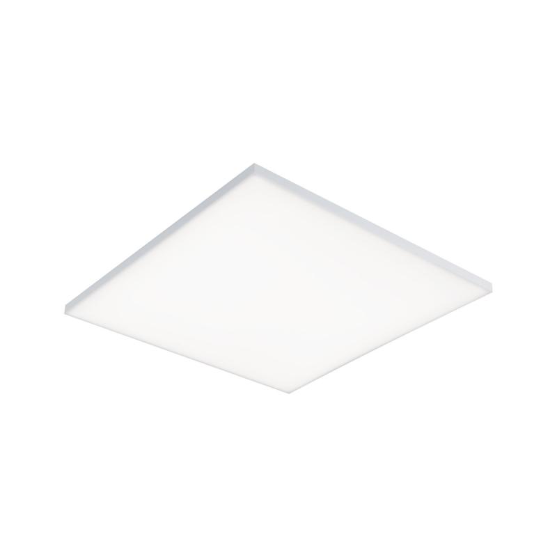 LED Panel Quadratisch für die Decke weiß matt Rahmenlos mit ZigBee Tunable White Metall Paulmann 79826